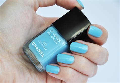 chanel coco blue polish|Chanel nail polish 2022.